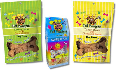 Summer Variety Pack Peanut Butter, Peanut Butter with Yogurt, Cheddar & Bacon Crunchy Dog Treats, 3 count