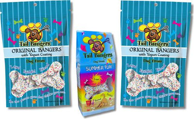 Summer Gift Pack Peanut Butter & Honey Crunchy Dog Treats, 3 count