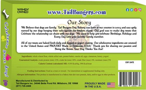 Merry Christmas Bone & Christmas Caddy Peanut Butter & Honey Crunch Dog Treats, 2 count