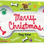 Merry Christmas Bone & Christmas Caddy Peanut Butter & Honey Crunch Dog Treats, 2 count