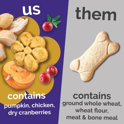 Chicken & Cranberry Flavor Dog Treats, 20-oz bag