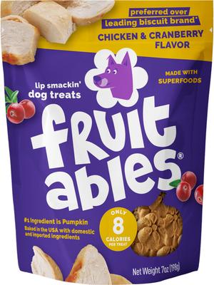 Chicken & Cranberry Flavor Dog Treats, 20-oz bag