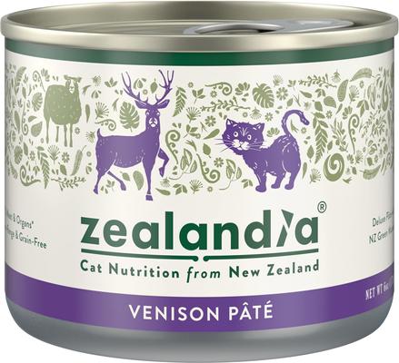 Venison Grain-Free Pate Wet Cat Food, 6-oz can, case of 24