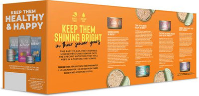 Silver Variety Pack Grain-Free Pate Wet Cat Food, 2.4-oz can, case of 12