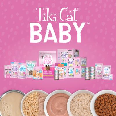Baby Weaning Puree Chicken Grain-Free Pate Wet Cat Food, 6-oz pouch, case of 6