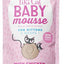 Baby Mousse with Salmon & Chicken Liver in Broth Grain-Free Wet Kitten Food, 2.4-oz pouch, pack of 12