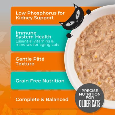 Silver Variety Pack Grain-Free Pate Wet Cat Food, 2.4-oz can, case of 12