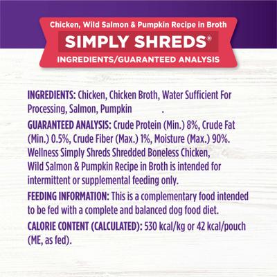 Bowl Boosters Simply Shreds Variety Pack Dog Food Topping, 2.8-oz pouch, 12 count