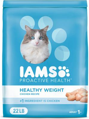 Proactive Health Healthy Weight Chicken Flavor Adult Dry Cat Food, 22-lb bag