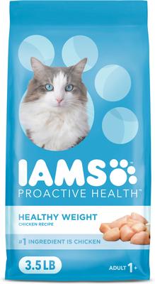 Proactive Health Healthy Weight Chicken Flavor Adult Dry Cat Food, 22-lb bag