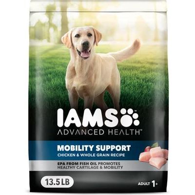 Alimento seco para perros adultos Advanced Health Mobility Support con receta de pollo y granos integrales, bolsa de 36 lb