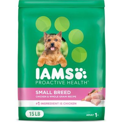 Alimento seco para perros adultos de razas pequeñas Proactive Health con pollo real, bolsa de 15 lb