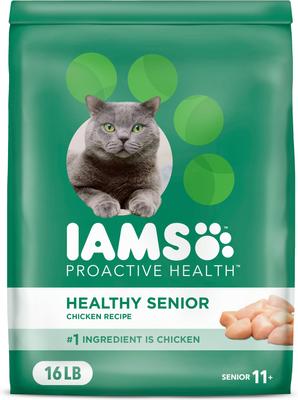 Proactive Health Healthy Senior Chicken Recipe Dry Cat Food, 16-lb bag