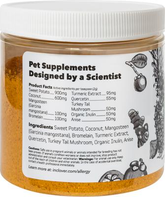 Allergy Powder Supplement for Dogs & Cats, 100-gm jar