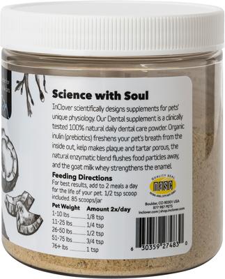 Dental Powder Supplement for Dogs & Cats, 85-gm jar