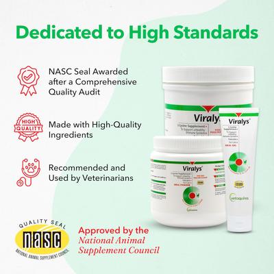 Viralys Powder Immune Supplement for Cats, 21.2-oz