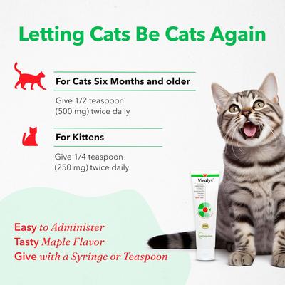 Viralys Gel Immune Supplement for Cats, 5-fl oz