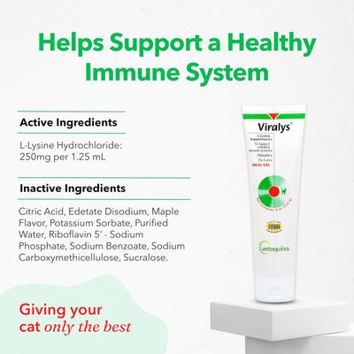 Viralys Gel Immune Supplement for Cats, 5-fl oz