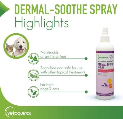 Dermal-Soothe Anti-Itch Spray for Dogs & Cats, 12-fl oz bottle
