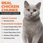 Chef Scoochies Recipe with Real Chicken Chunks in Savory Gravy Wet Cat Food, 14-oz can, case of 12