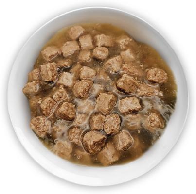 Chef Scoochies Recipe with Real Seafood Chunks in Savory Gravy Wet Cat Food, 14-oz can, case of 12