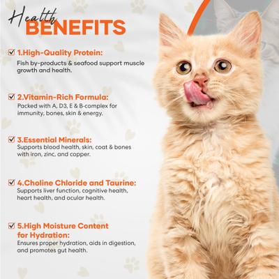 Chef Scoochies Recipe Variety Pack with Real Chunky Seafood in Savory Gravy Wet Cat Food, 12-oz pouch, case of 12