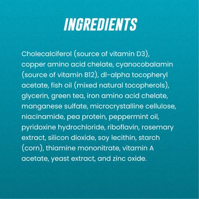 Welactin Daily Omega-3 Soft Chews Skin & Coat Supplement for Dogs, 60 count