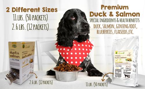 FURESH Limited Ingredient Duck & Salmon Recipe Dry Dog Food, 11-lb bag