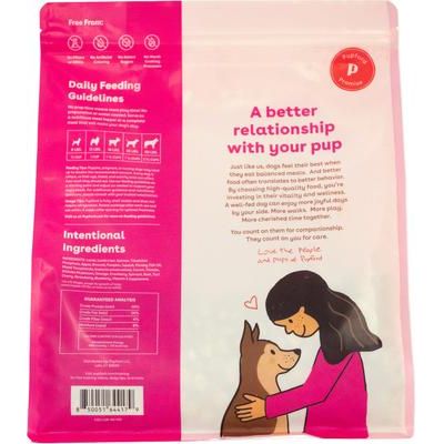 Alimento liofilizado para perros Good Dog Food con receta de cordero y salmón, bolsa de 25 oz