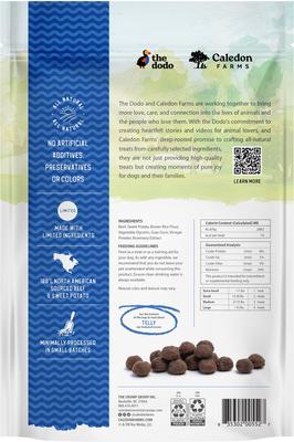 Dodo Baked Bites Beef & Sweet Potato Soft & Chewy Dog Treats, 9.35-oz bag