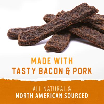 Dodo Classic Bacon & Pork Recipe Jerky Dog Treats, 7.8-oz bag