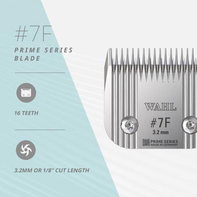 #7 Full Prime Series Pet Grooming Blade Set, Chrome