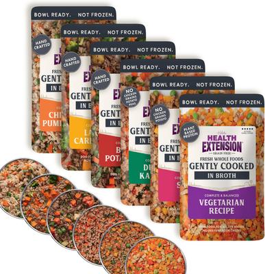 Gently Cooked Grain-Free Variety Pack Wet Dog Food, 3-oz pouch, 20 count