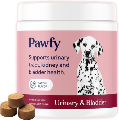 Bacon Flavored Urinary & Bladder Soft Chew Supplement for Dogs, 30 count