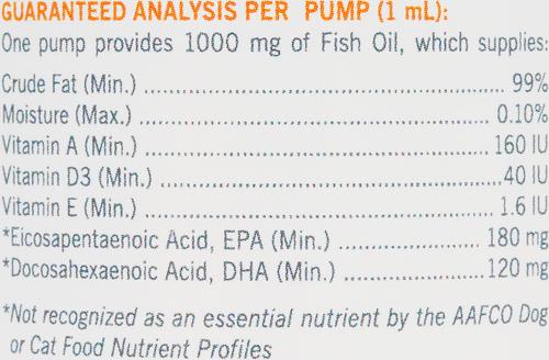 Triglyceride OMEGA Omega-3 Fatty Acid Liquid Supplement for Cats & Dogs, 2 count