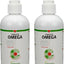 Triglyceride OMEGA Omega-3 Fatty Acid Liquid Supplement for Cats & Dogs, 2 count
