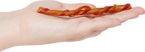 Peanut Butter Twists Wrapped with Chicken Rawhide-Free Hard Chew Dog Treats, 36 count