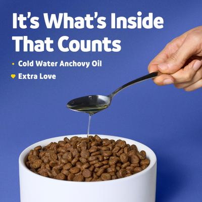 Omega-3 Fish Oil Liquid Skin & Coat Supplement for Dogs, 16-oz, bundle of 3