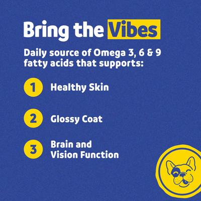 Wild Alaskan Salmon Oil Formula Liquid Skin & Coat Supplement for Dogs and Cats, 32-fl oz bottle, bundle of 2