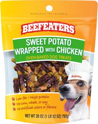 Sweet Potato Wrap Chicken Jerky Dog Treats, 4.25-oz bag