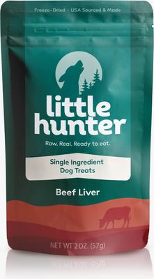 Chicken Heart Grain-Free Freeze-Dried Dog Treats, 2-oz bag