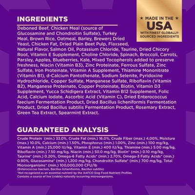 CORE+ Beef & Barley Grained Natural Adult Dry Dog Food, 18-lb bag