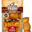 5 to 6-inch Cheek Roll Peanut Butter Flavor Dog Chews, 4 count