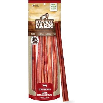 Palitos de colágeno para masticar para perros de 12 pulgadas, 12 unidades