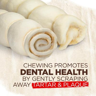 5 to 6-inch Cheek Roll Dog Chews, 4 count