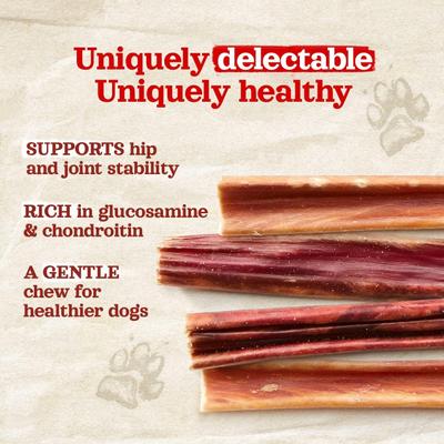 Palitos masticables para perros Gullet Sticks de 6 pulgadas, 50 unidades