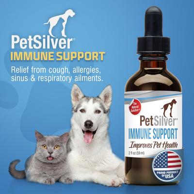 Respiratory Cough & Immune Support for Dogs & Cats, 2-fl oz bottle