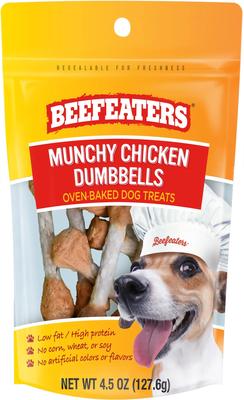 Munchy Chicken Dumbbells Jerky Dog Treat, 4.5-oz bag