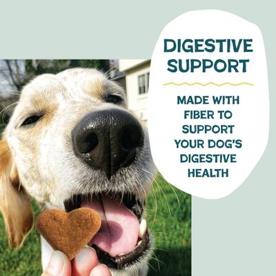 Galletas crujientes para perros con sabor a mantequilla de maní y yogur, caja de 12 oz