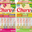 Bundle: Inaba Churu Tuna Creamy Puree + Chicken Variety Pack Lickable Cat Treats